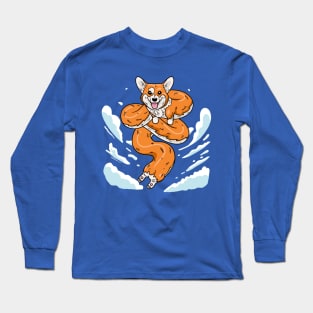 Long Corgi - Anime Dragon Corgi Long Sleeve T-Shirt